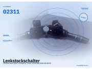 Lenkstockschalter TOYOTA Auris (E15) 02311