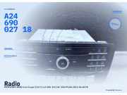 Radio MERCEDES-BENZ CLA Coupe (C117) A2469002718