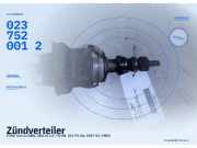 Zündverteiler FORD Sierra (GBG, GBG 4) 0237520012