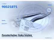 Fensterheber links hinten OPEL Astra G Caravan (T98) 90521871