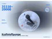 Kraftstoffpumpe HYUNDAI Elantra (XD) 31110-20000