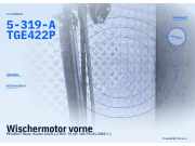 Wischermotor vorne PEUGEOT Boxer Kasten (244) 5-319-A TGE 422P