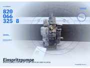 Einspritzpumpe NISSAN Qashqai (J10) 8200663258