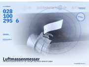 Luftmassenmesser VW Golf VI Variant (AJ5) 0281002956