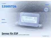 Sensor für ESP OPEL Astra J (P10) 13505726