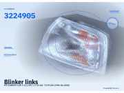 Blinker links MITSUBISHI Colt V (CJ, CP) 3224905