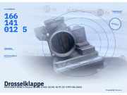 Drosselklappe MERCEDES-BENZ A-Klasse (W168) A1661410225 1661410125