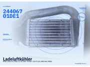 Ladeluftkühler OPEL Zafira A (T98) 24406701DE1