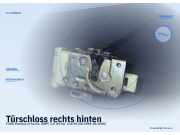 Türschloss rechts hinten FORD Mondeo II Kombi (BNP)