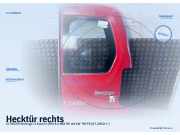 Hecktür rechts CITROEN Berlingo II Kasten (B9)