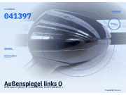 Außenspiegel links OPEL Astra K (B16) 041397