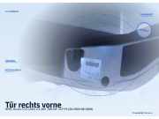Tür rechts vorne OPEL Vectra C CC (Z02)