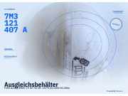 Ausgleichsbehälter FORD Galaxy (WGR) 7M3121407A
