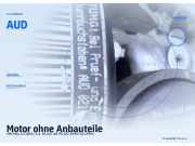 Motor ohne Anbauteile VW Polo III (6N1) AUD