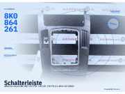 Schalterleiste AUDI A4 Avant (8K, B8) 8K0959673A 8K0864261