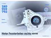 Motor Fensterheber rechts vorne VW Passat B6 Variant (3C5) 1K0959792