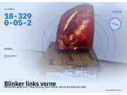 Blinker links vorne MERCEDES-BENZ 124 T-Modell (S124) 18-3290-05-2