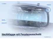 Heckklappe mit Fensterausschnitt SMART City-Coupe (MC 01)