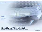 Heckklappe / Heckdeckel MERCEDES-BENZ C-Klasse (W204)