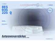 Antennenverstärker AUDI A4 (8E, B7) 8E5035225Q