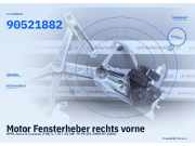 Motor Fensterheber rechts vorne OPEL Astra G Caravan (T98) 90521882
