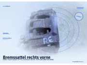 Bremssattel rechts vorne FORD Transit Kasten (F**Y)