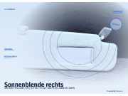 Sonnenblende rechts VW Golf V Plus (5M, 521)