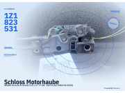Schloss Motorhaube SKODA Octavia II Kombi (1Z) 1Z1823531