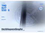 Heckklappendämpfer SEAT Alhambra I (7V) 7M0827550G