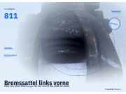 Bremssattel links vorne MINI Mini (R50, R53) 811