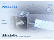 Lichtschalter OPEL Astra G CC (T98) 90437443