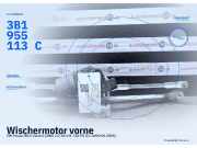 Wischermotor vorne VW Passat B5.5 Variant (3B6) 3B1955113C