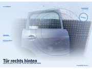 Tür rechts hinten AUDI A2 (8Z)