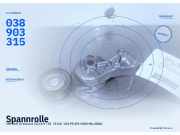 Spannrolle VW Golf IV Variant (1J) 038903315