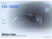 Blinker links SUZUKI Swift I (AA) 212-32216