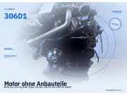 Motor ohne Anbauteile BMW 3er Touring (E46) 306D1