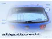 Heckklappe mit Fensterausschnitt SEAT Ibiza II (6K)