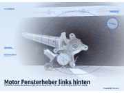 Motor Fensterheber links hinten TOYOTA Corolla Stufenheck (E15)