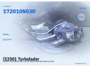 (53501 Turbolader TOYOTA Yaris Liftback (P9) 172010N030) 172010N030