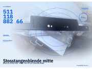 Stosstangenblende mitte BMW 3er (E30) 51111888266