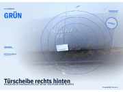 Türscheibe rechts hinten MAZDA 626 IV Hatchback (GE) GRÜN
