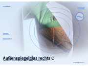 Außenspiegelglas rechts CHEVROLET Orlando (J309)