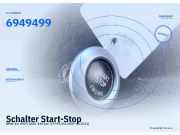 Schalter Start-Stop BMW 1er (E87) 6949499