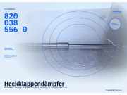 Heckklappendämpfer RENAULT Twingo II (CN0) 8200385560