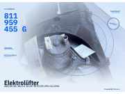 Elektrolüfter AUDI 80 (8C, B4) 811959455G
