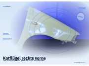 Kotflügel rechts vorne FIAT Punto (176)