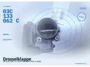 Drosselklappe VW Golf V (1K) 03C133062C