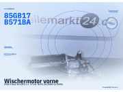 Wischermotor vorne FORD Fiesta III (GFJ) 85GB17B571BA