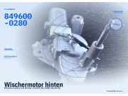 Wischermotor hinten MAZDA 5 (CR1) 849600-0280