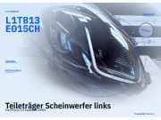 Teileträger Scheinwerfer links Ford Puma defekt (MK2) L1TB-13E015-CH L1TB13E015CH